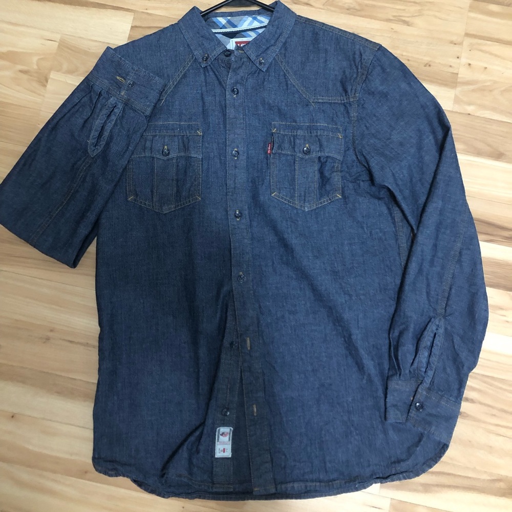 Levi’s like new Denim Shirt Strongest thread shirt